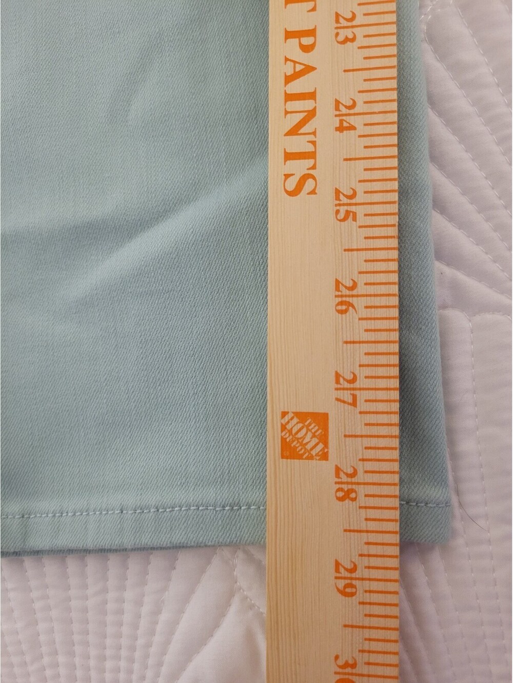 Talbots Women's Slim Ankle Jeans Mint Green Mid-Rise Stretch Size 12 NWT Classic - Picture 9 of 9